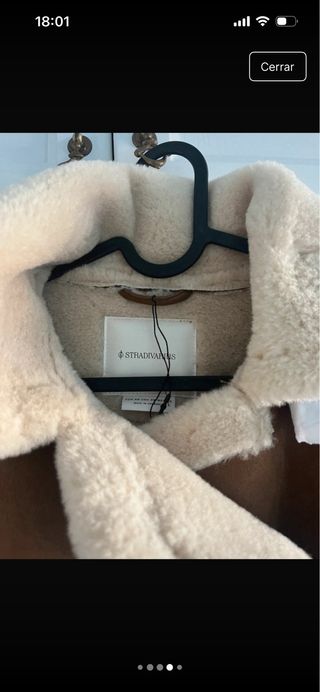 Chaqueta de ante calentita