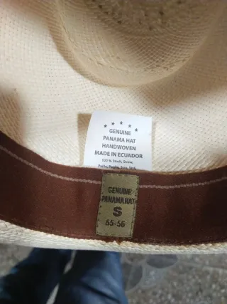 Sombrero Panameño Tejido a Mano