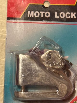 Candado para moto
