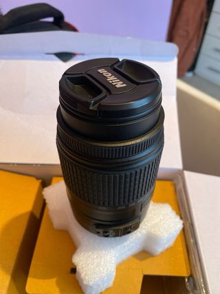 Cámara Nikon D5100 + Objetivo 55-300mm VR