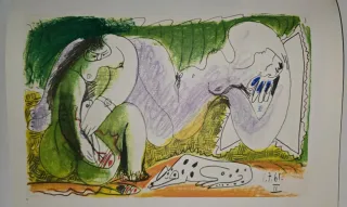 Pablo Picasso Les dejeuners 1962. Douglas Cooper