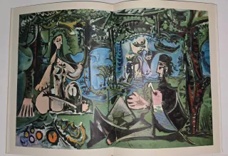 Pablo Picasso Les dejeuners 1962. Douglas Cooper