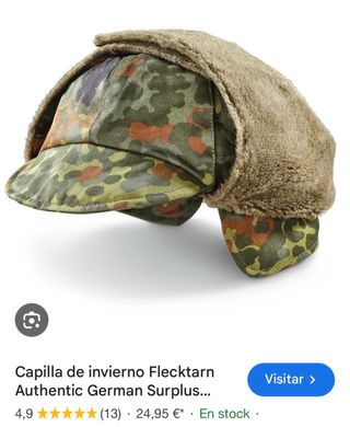 Gorra de Invierno Flecktarn