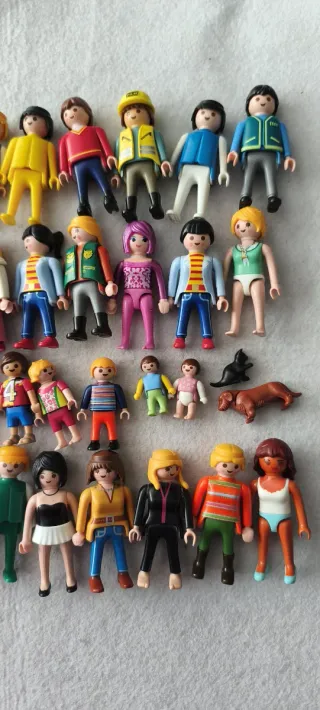 Lote 40 figuras Playmobil Terapia