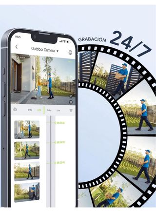 Kit 2 Cámaras Vigilancia GNCC GT1PRO 2K