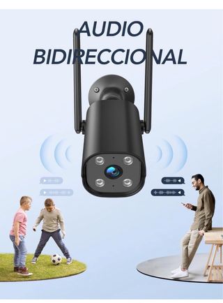 Kit 2 Cámaras Vigilancia GNCC GT1PRO 2K