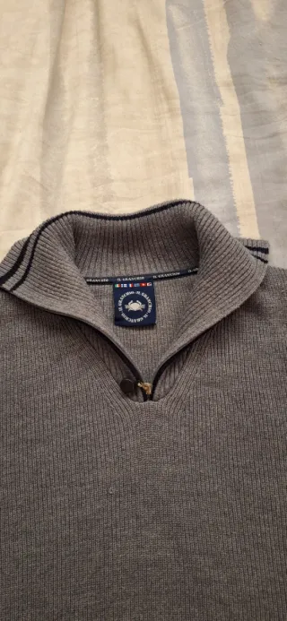 Maglione uomo grigio, taglia XL
