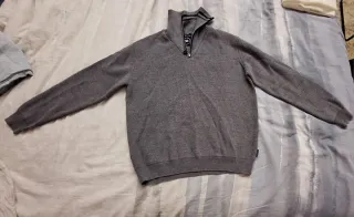 Maglione uomo grigio, taglia XL