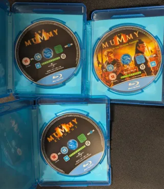 Blu-ray Trilogía La Momia