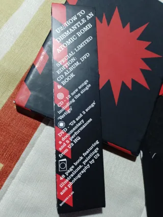 U2 EDICIÓN LIMITADA ESPECIAL CD+DVD+LIBRO