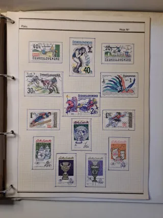 Colección Sellos Checoslovaquia