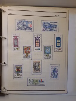 Colección Sellos Checoslovaquia
