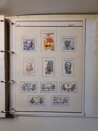 Colección Sellos Checoslovaquia