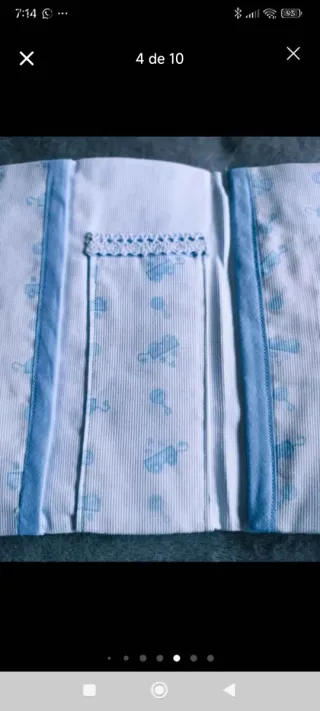 Neceser bebé porta toallitas, pañales y crema