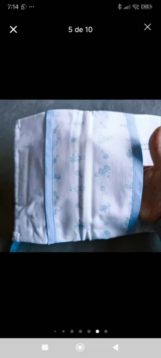 Neceser bebé porta toallitas, pañales y crema