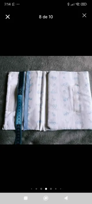 Neceser bebé porta toallitas, pañales y crema