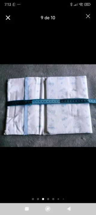 Neceser bebé porta toallitas, pañales y crema