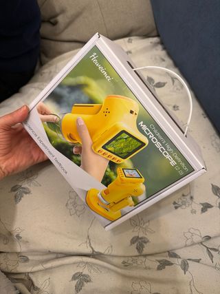 Microscopio Digital Portátil Amarillo