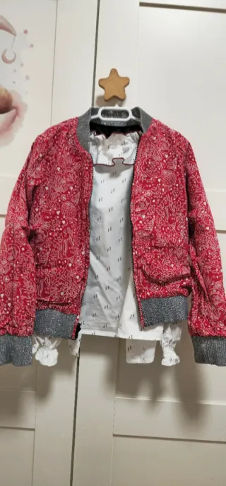 Chaqueta reversible IKKS entretiempo