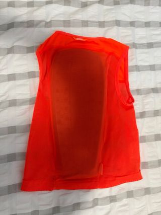 Chaleco esquí POCito niño Talla S Naranja