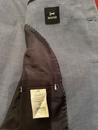 Giacca Barbuti uomo tg 54 colore carta da zucchero