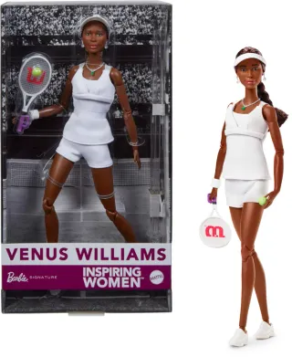 Lote Barbie Venus Williams y Debbie Allen
