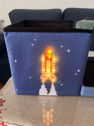 Cajas taburete infantil