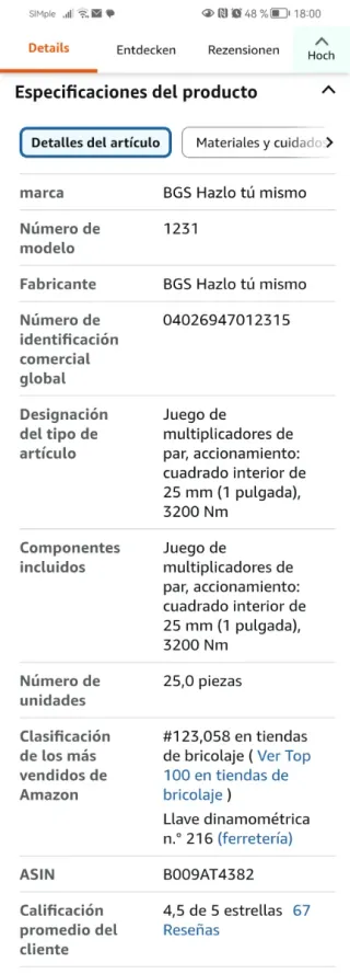 Juego multiplicador de par BGS