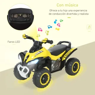 Quad correpasillos amarillo