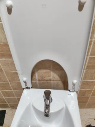 Bidé de porcelana blanco