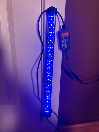 Luz LED para acuario con temporizador