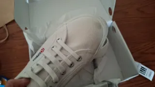 Zapatillas Superga 901 plataforma blancas T36
