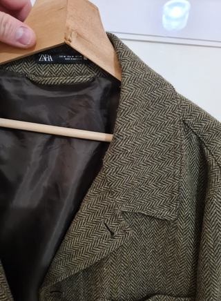 Chaqueta Zara Tweed Talla M