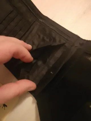 Portafoglio tessuto a righe