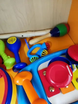 Juguetes instrumentos música niños
