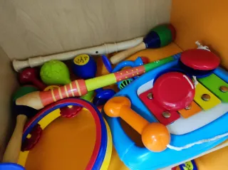 Juguetes instrumentos música niños