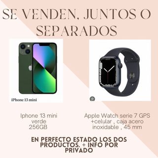 iPhone 13 mini e Apple Watch Serie 7