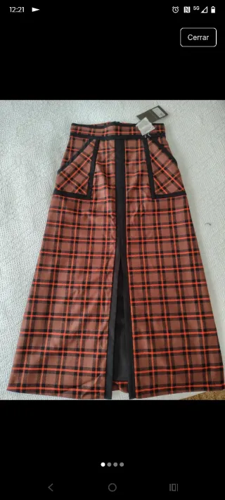 Falda IQ Collection cuadros