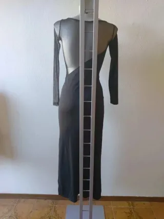 Abito lungo elegante nero tg.44