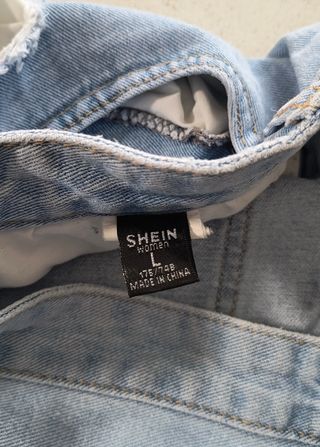 Jeans strappati Shein taglia L