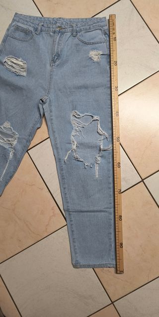 Jeans strappati Shein taglia L