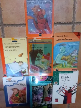 Lote 7 libros infantiles a partir de 9 años