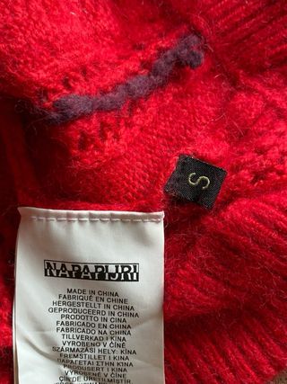 Cardigan Napapijri Rojo Talla S