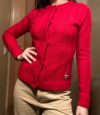 Cardigan Napapijri Rojo Talla S