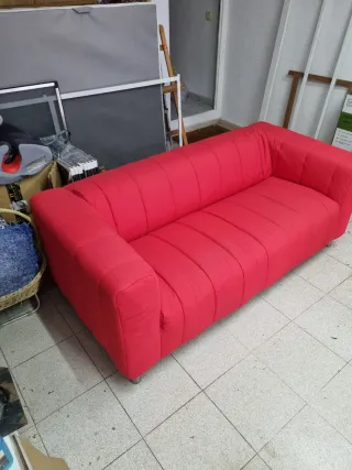 Sofá 2 plazas IKEA KLIPPAN Rojo