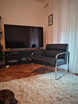 Butaca Negra Estilo Bauhaus