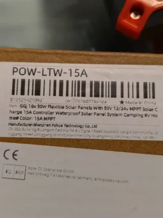 Controlador de Carga Solar POWMr