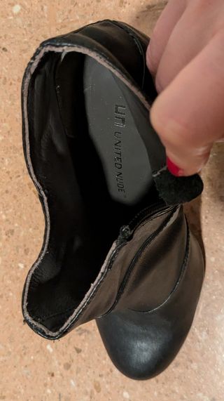 Botines piel - Negro - United Nude T.36