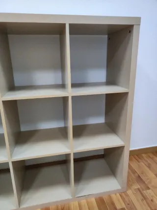 Mueble organizador estanterías de 120 cm