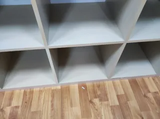 Mueble organizador estanterías de 120 cm